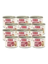 ANIMONDA Cat Carny Adult smak: wołowina i serca 12 x 200g