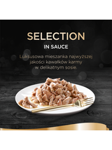 SHEBA® Selection 22x85g z Kurczakiem - mokra karma dla kotów w sosie