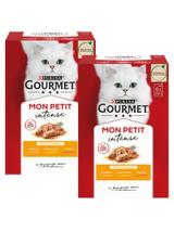GOURMET mon Petit Pokarm dla kotów - MIX Drobiowy 12x50g