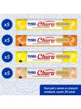 INABA  Churu dla kota - mix z kurczakiem i wołowiną 20x14g