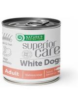 NATURES PROTECTION Superior Care White Dogs Adult Salmon 140ml