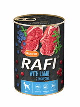 DOLINA NOTECI Rafi dla psa mix smaków 60x400g