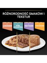 PRO PLAN Nutrisavour Delicate Karma dla kotów delikatne kawałki z łososiem w sosie 26x85g (18+8 GRATIS)