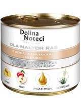 Dolina Noteci PREMIUM dla psów małych ras  z gęsią ziemniakami i jabłkiem 185 g