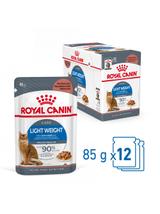 ROYAL CANIN Light  Weight Care12x85g karma mokra w sosie dla kotów dorosłych z tendencją do nadwagi + NIESPODZIANKA DLA KOTA GRATIS!!