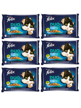 FELIX Duo Rybne Smaki w galaretce 12x(4x85g)