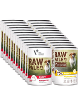 Vetexpert Raw Paleo Puppy Mix Smaków  24x400g