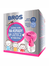BROS - elektro+płyn na komary dla dzieci od 1 r.ż.