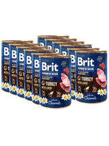 Brit Premium by Nature Turkey With Liver 12x400g