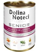 Dolina Noteci PREMIUM Senior bogata w cielecinę, marchew i tymianek 6 x 400g