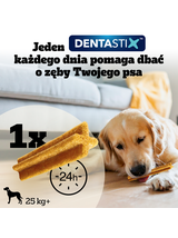 Pedigree Dentastix Light Dental Chews Duże rasy Przysmaki dla psów  7 szt. - 152g