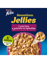Felix Kaczka w galaretce ze Szpinakiem saszetka 85g