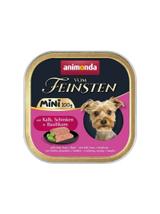 ANIMONDA Vom Feinsten mini adult  cielęcina/szynka/bazylia 100g