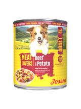 JOSERA Meatlovers Menu Wołowina z ziemniakami 6x800g