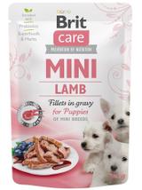 BRIT CARE Mini Lamb fillets in gravy  for puppy 85g