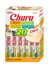 INABA  Churu dla kota - mix smaków z kurczakiem 20x14g