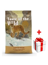 TASTE OF THE WILD Canyon River Cat 6,6kg + niespodzianka dla kota GRATIS!