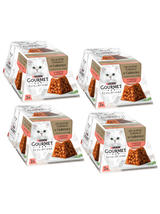 GOURMET Revelations Delikatne Kawałki w Galaretce z Łososiem 8x57g (4x2x57g)