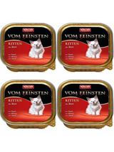 ANIMONDA Vom Feinsten Kitten smak: z wołowiną 32x100g