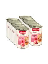 ANIMONDA Cat Carny Adult smak:wołowina,indyk i krewetki 18x400g