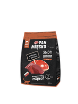 PAN MIĘSKO Wołowina z jeleniem M 400g dla kota