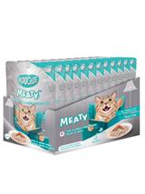 MOOCHIE Tuna & Green Lipped Mussel In Gravy 70g Senior