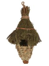 KERBL Wiszące gniazdo dla ptaków z trawy, 27 cm x Ø 12 cm