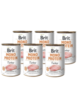 BRIT MONO PROTEIN TURKEY 6x400g