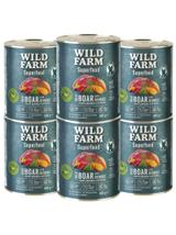 WILD FARM Superfood Wild Boar (Dziczyzna z batatami, jagodami i ziołami) 6x800g bezzbożowa karma dla psa