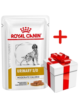 ROYAL CANIN Dog Urinary Moderate Calorie 12x100g - dla psa + NIESPODZIANKA DLA PSA GRATIS!!