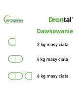 VETOQUINOL Drontal - preparat przeciwpasożytniczy dla kotów (2tabl.)