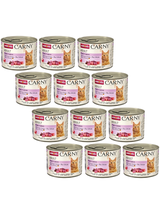 ANIMONDA Cat Carny Adult smak: indyk, jagnięcina 12x200g