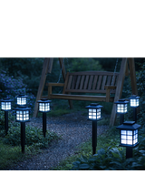 6x lampa ogrodowa solarna