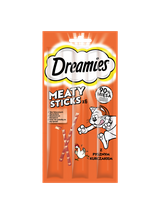 DREAMIES 14x30g – karma uzupełniająca dla dorosłych kotów, z pysznym kurczakiem