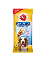 PEDIGREE DentaStix (średnie rasy) przysmak dentystyczny dla psów 7szt. - 180g