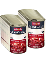 ANIMONDA GranCarno Adult Dog smak: Koktajl mięsny 18x400g
