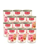 ANIMONDA Cat Carny Adult smak: wołowina, indyk i krewetki 12 x 400g