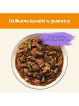 PURINA Cat Chow Adult Karma dla kotów z jagnięciną i zieloną fasolką w galaretce 10x85g