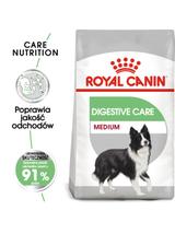 ROYAL CANIN CCN Medium Digestive Care 3kg karma sucha dla psów dorosłych, ras średnich o wrażliwym przewodzie pokarmowym + NIESPODZIANKA DLA PSA GRATIS!!