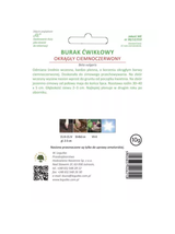 Burak ćwikłowy Okrągły Ciemnoczerwony - okrągły