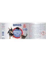 Bros Proszek odstrasza krety, psy i koty  450ml