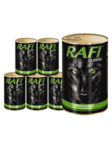 Rafi Classic z Dziczyzną i Marchewką w Sosie 6x1240g