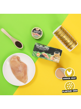 UNIQ PETS KARMA MOKRA DLA KOTA ROYAL BEEF pasztecik drobiowy z babką płesznik 30 g x 8 szt