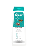 HAPPS Szampon dla psów zwalczający pchły i kleszcze 250ml