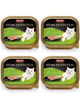 ANIMONDA Cat Vom Feinsten adult Adult z nadzieniem: Indyk, pierś z kurczaka i zioła 6x100g