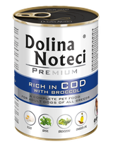 Dolina Noteci Premium Dorsz z brokułami 400g