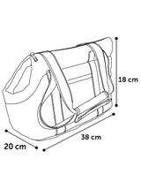 FLAMINGO- Torba transportowa Bailey czarna