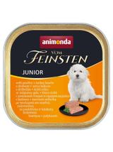 ANIMONDA Dog Vom Feinsten Junior smak: drób i serca indyka 22x150g