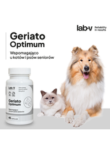 Lab-v Geriato Optimum – Wspomaganie zdrowia seniorów dla psów i kotów 45 kapsułek