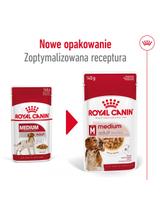 ROYAL CANIN Medium Adult 10x140g karma mokra w sosie dla psów dorosłych ras średnich